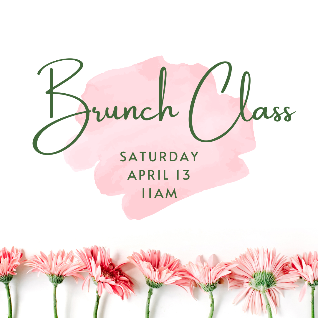 Brunch Board Class with Mimosas, SATURDAY, APRIL 13th 11:00AM